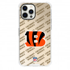 NFL Cincinnati Bengals Phone Case For iPhone and Samsung Galaxy Devices - Cincinnati Bengals Medley Monogram