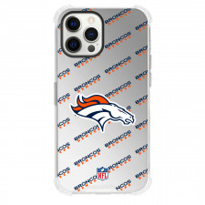 NFL Denver Broncos Phone Case For iPhone and Samsung Galaxy Devices - Denver Broncos Medley Monogram Wordmark