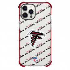 NFL Atlanta Falcons Phone Case For iPhone and Samsung Galaxy Devices - Atlanta Falcons Medley Monogram Wordmark