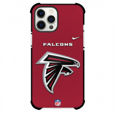 NFL Atlanta Falcons Phone Case For iPhone and Samsung Galaxy Devices - Team Logo On Red Background