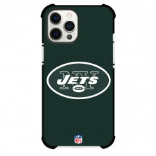 NFL New York Jets Phone Case For iPhone and Samsung Galaxy Devices - Team Logo On Green Background