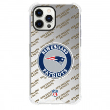NFL New England Patriots Phone Case For iPhone and Samsung Galaxy Devices - New England Patriots Team Emblem Medley Monogram