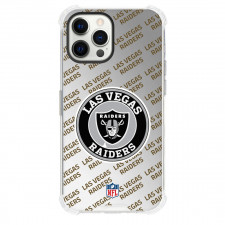 NFL Las Vegas Raiders Phone Case For iPhone and Samsung Galaxy Devices - Las Vegas Raiders Team Emblem Medley Monogram