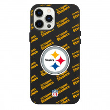 NFL Pittsburgh Steelers Phone Case For iPhone and Samsung Galaxy Devices - Pittsburgh Steelers Medley Monogram Wordmark