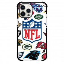NFL Team Logo Phone Case For iPhone and Samsung Galaxy Devices - All Team Logos On White Background