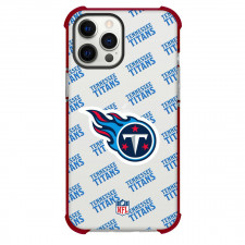 NFL Tennesee Titans Phone Case For iPhone and Samsung Galaxy Devices - Tennesee Titans Medley Monogram Wordmark