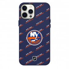 NHL New York Islanders Phone Case For iPhone and Samsung Galaxy Devices - New York Islanders Medley Monogram Wordmark