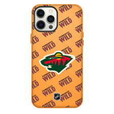 NHL Minnesota Wild Phone Case For iPhone and Samsung Galaxy Devices - Minnesota Wild Medley Monogram Wordmark