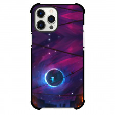 Night In The Woods Mae Borowski Phone Case For iPhone and Samsung Galaxy Devices - Mae Borowski Standing On a Cable