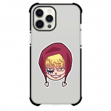 One Piece Corazon Phone Case For iPhone and Samsung Galaxy Devices - Corazon Chibi Head Sticker