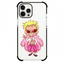 One Piece Doflamingo Phone Case For iPhone and Samsung Galaxy Devices - Douflamingo Portrait Sticker