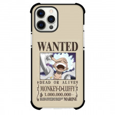 One Piece Luffy Phone Case For iPhone and Samsung Galaxy Devices - Gear 5 Luffy Wanted Bounty Poster