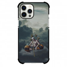 One Piece God Enel Phone Case For iPhone and Samsung Galaxy Devices - God Enel Sit Above the Sky Portrait