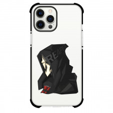 Overwatch Reaper PopHead Phone Case For iPhone and Samsung Galaxy Devices - Reaper PopHead Minimalist Art
