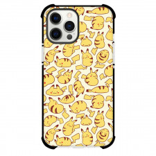 Pokemon Pikachu Phone Case For iPhone and Samsung Galaxy Devices - Fat Pikachu Pattern Art
