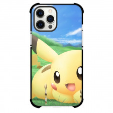 Pokemon Pikachu Phone Case For iPhone and Samsung Galaxy Devices - Cute Pikachu Lying On The Grass