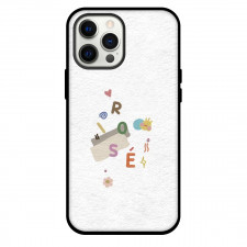 Blackpink Phone Case For iPhone and Samsung Galaxy Devices - Blackpink Rose Kid Art White Background