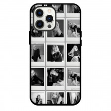 Blackpink Phone Case For iPhone and Samsung Galaxy Devices - Blackpink Rose Polaroid Grayscale