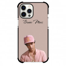 Bruno Mars Phone Case For iPhone and Samsung Galaxy Devices - Bruno Mars Pink Portrait