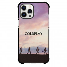 Coldplay Phone Case For iPhone and Samsung Galaxy Devices - Coldplay Sky And Mountain Scene Background