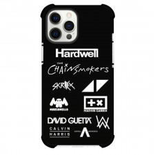 EDM DJs Phone Case For iPhone and Samsung Galaxy Devices - EDM DJs Collage Logos