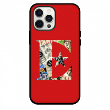 Elton John Phone Case For iPhone and Samsung Galaxy Devices - Elton John Typographic Image On Red Background