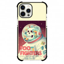 Foo Fighters Phone Case For iPhone and Samsung Galaxy Devices - Foo Fighters 2018 Tour Skeleton Space Astronaut Illustration