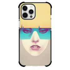 Lady Gaga Phone Case For iPhone and Samsung Galaxy Devices - Lady Gaga Portrait Cartoon Art