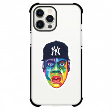 Jay Z Phone Case For iPhone and Samsung Galaxy Devices - Jay Z Colorful Sticker Wpap Pop Art