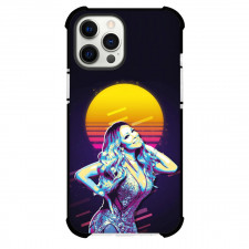 Mariah Carey Phone Case For iPhone and Samsung Galaxy Devices - Mariah Carey Pop Art Smiling