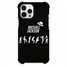 Michael Jackson Phone Case For iPhone and Samsung Galaxy Devices - Michael Jackson Signature Dance Move Black Background