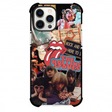 The Rolling Stones Phone Case For iPhone and Samsung Galaxy Devices - The Rolling Stones Logo On Collage