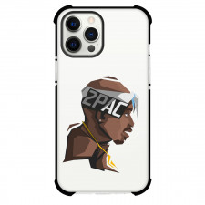 Tupac Shakur Phone Case For iPhone and Samsung Galaxy Devices - Tupac Shakur PopHead Minimalist Art