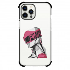 Pink Power Rangers Phone Case For iPhone and Samsung Galaxy Devices - Pink Power Ranger PopHead Minimalist Art