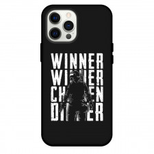 PUBG Phone Case For iPhone and Samsung Galaxy Devices - PUBG Winner Chicken Dinner Black And White