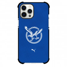 Rugby Namibia National Rugby Union Phone Case For iPhone and Samsung Galaxy Devices - Team Logo On Blue Background
