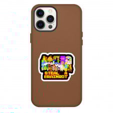 Roblox Steal A Brainrot Phone Case For iPhone Samsung Galaxy Pixel OnePlus Vivo Xiaomi Asus Sony Motorola Nokia - Game Pixel Sticker