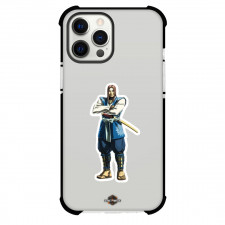 Street Fighter Hayate Phone Case For iPhone and Samsung Galaxy Devices - Hayate Sticker Art