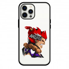 Street Fighter Akuma Phone Case For iPhone and Samsung Galaxy Devices - Akuma PopHead Minimalist Art