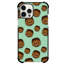 Star Wars Chewbacca Phone Case For iPhone And Samsung Galaxy Devices - Chewbacca Icon Pattern Cartoon Art