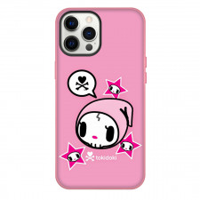 Tokidoki Ciao Ciao Phone Case For iPhone Samsung Galaxy Pixel OnePlus Vivo Xiaomi Asus Sony Motorola Nokia - Ciao Ciao Avatar Star In Pink Background