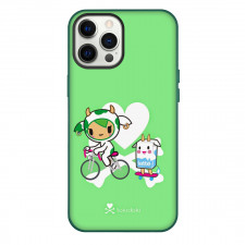 Tokidoki Phone Case For iPhone Samsung Galaxy Pixel OnePlus Vivo Xiaomi Asus Sony Motorola Nokia - Mozzarella And Latte Riding A Bike Poster