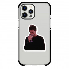 Friends TV Show Ross Geller Phone Case For iPhone and Samsung Galaxy Devices - Ross Geller And His Margarita Sticker Art