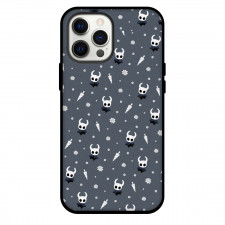 Undertale Phone Case For iPhone and Samsung Galaxy Devices - Undertale Hollow Knight Old Pattern Art On Gray Background