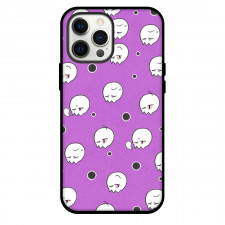 Undertale Papyrus Phone Case For iPhone and Samsung Galaxy Devices - Papyrus Pattern Art On Purple Background