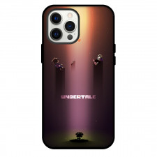 Undertale Phone Case For iPhone and Samsung Galaxy Devices - Undertale Sans And Frisk Floating Fan Casting