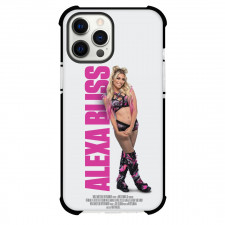 WWE Alexa Bliss Phone Case For iPhone and Samsung Galaxy Devices - Alexa Bliss Standing Pink Word Art