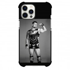 WWE Austin Theory Phone Case For iPhone and Samsung Galaxy Devices - Austin Theory Posing Grayscale