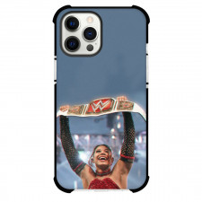 WWE Bianca Belair Phone Case For iPhone and Samsung Galaxy Devices - Bianca Belair Celebrates Champion Belt