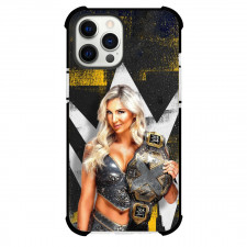 WWE Charlotte Flair Phone Case For iPhone and Samsung Galaxy Devices - Charlotte Flair Standing With Belt